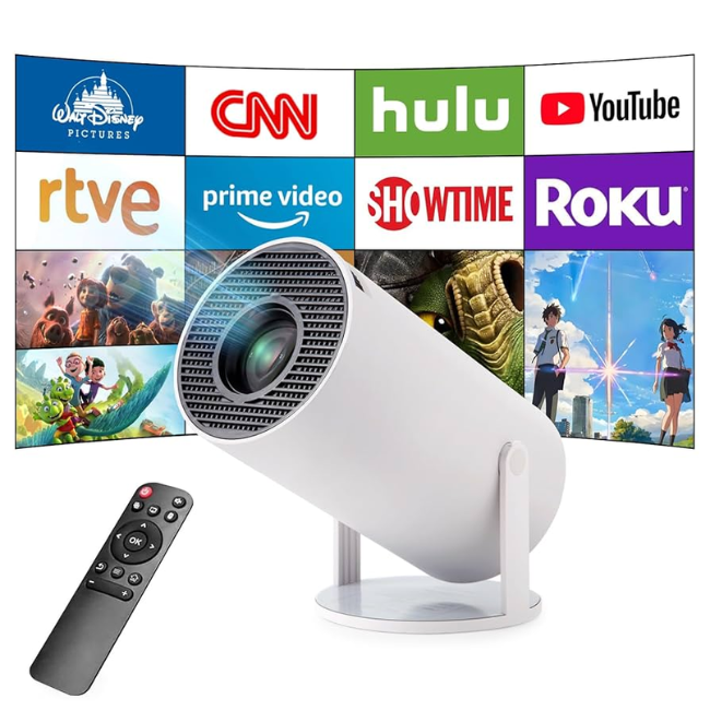 Mini Projetor Smart LED 4K
