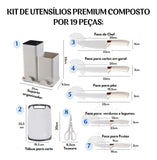 Kit de Utensilios para cozinha