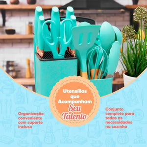 Kit de Utensilios para cozinha